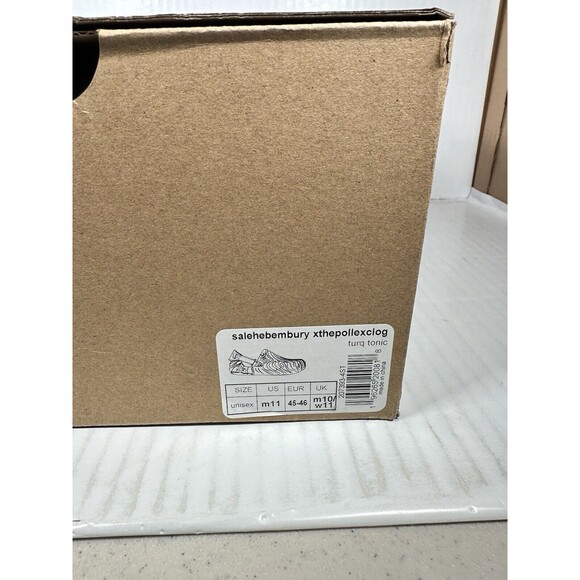 Size 11 Men Crocs x Salehe Bembury Pollex Clog "Tide" Turquoise Tonic 207393-4ST - Picture 8 of 8